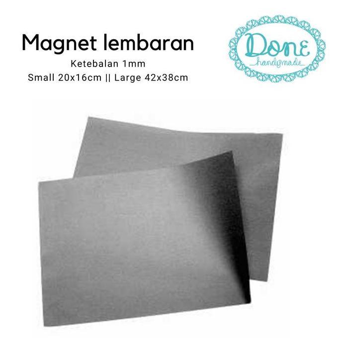 Magnet lembaran sheet magnet flexible magnet craft magnet fleksibel