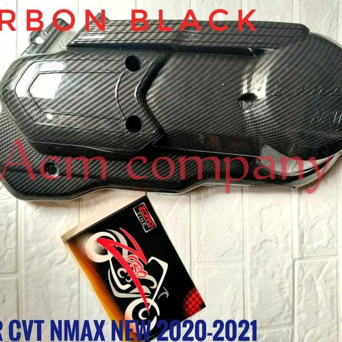 Cover tutup Cvt Mesin Carbon Yamaha Nmax new 2020 2021- Zoro