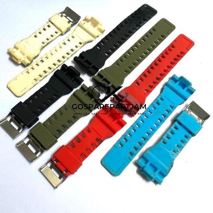 Tali Strap Jam Tangan Rubber GA-400 GA-110 GA400 GA110 Warna Loreng