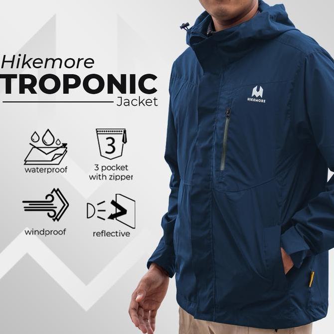 Jaket Gunung Waterproof Hikemore Troponic