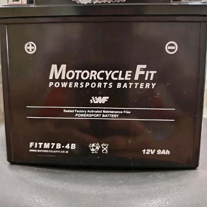 Aki Motor Fitm7B4B Gm7B4B 12V 9Ah Yamaha Nouvo Scorpio Honda Tiger