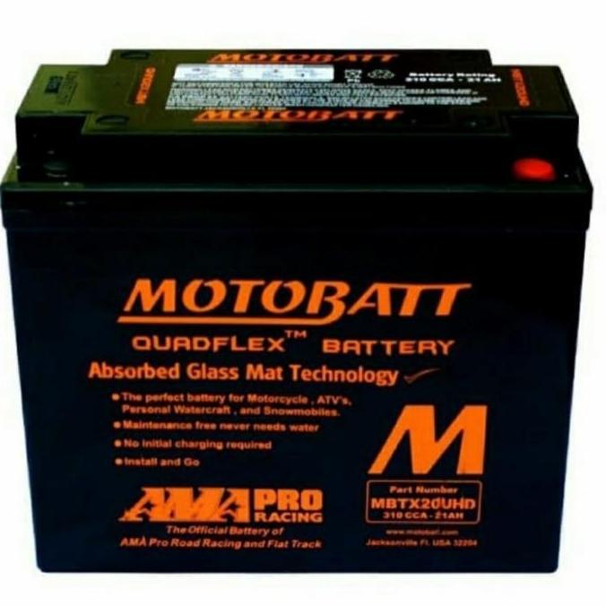 TERBARU - Aki  Motobatt  MBTX20UHD.