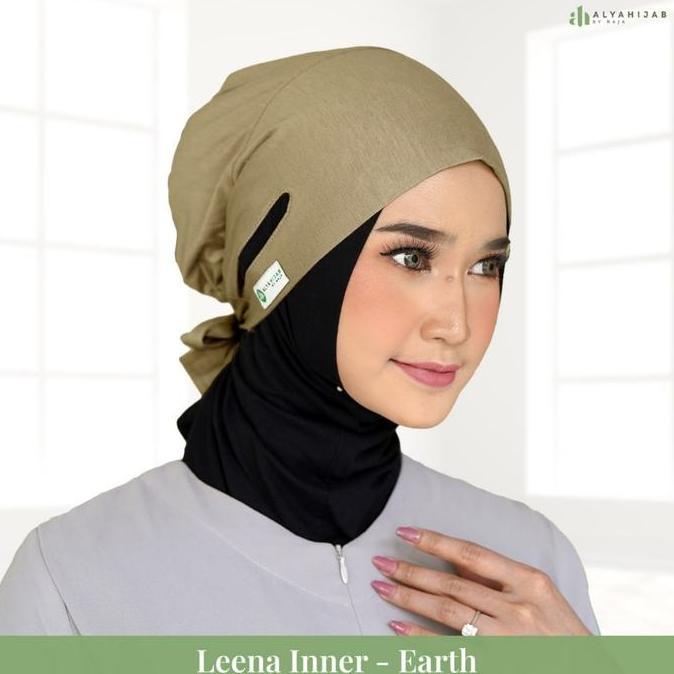 ALYAHIJAB - Leena Inner | Inner Hijab dengan lubang telinga | Inner Rayon adem & berkualitas | tidak