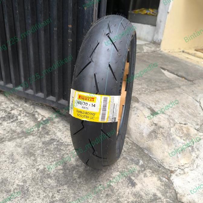 BAN PIRELLI DIABLO SCOOTER SC 140 70 14 ban xmax aerox