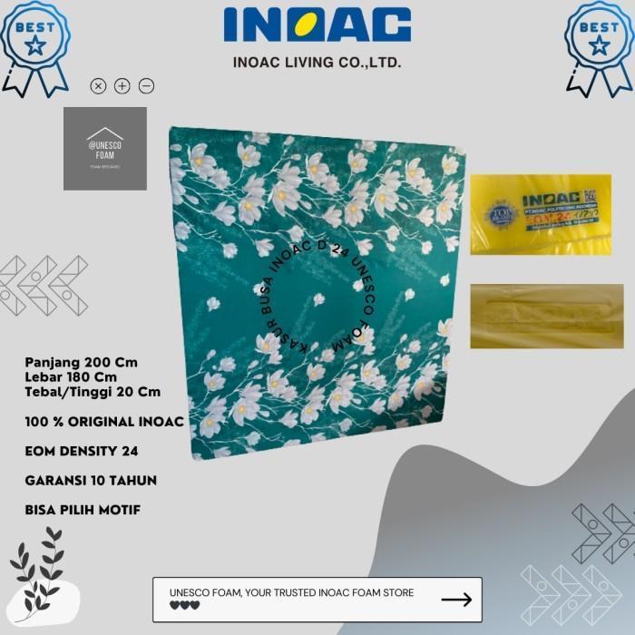 Kasur Busa Inoac EOM Density24 180x200x20 Garansi 10 Tahun - Asli, Furniture