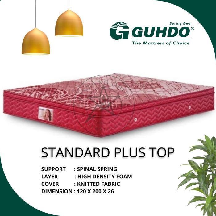 Kasur Guhdo Standard Plush Top uk 120x200 (hanya kasur/mattrass)