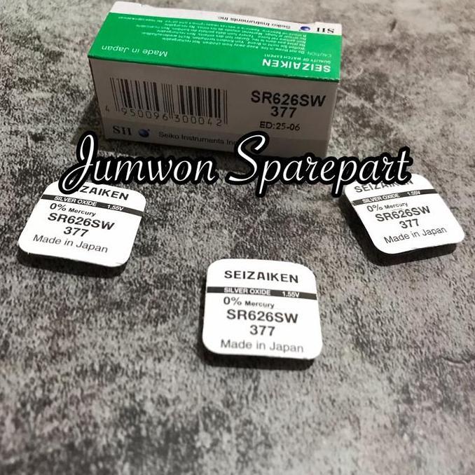 Baterai Seizaiken 377 SR626SW Original Seizaiken 377 Seizaiken 626