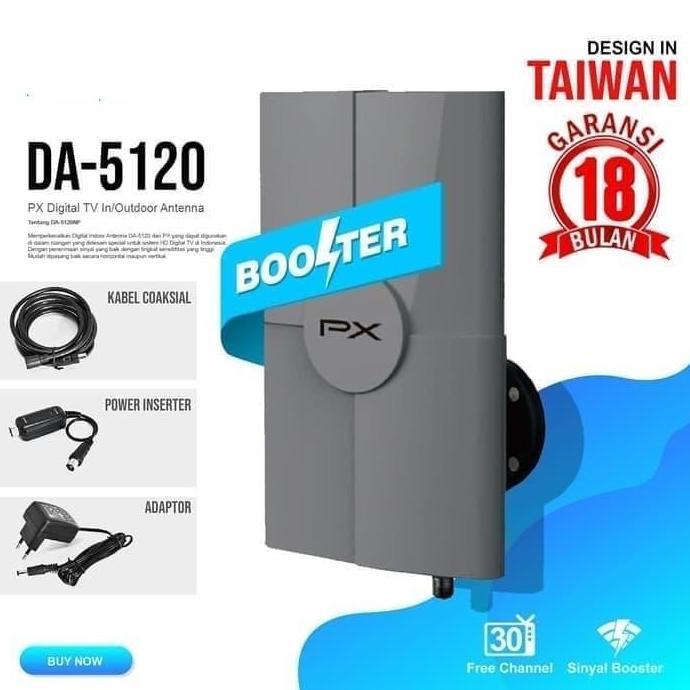 NEW - Antenna PX 4K DA5120 TV digital HD Indoor Outdoor DA 5120 PX DA-5120