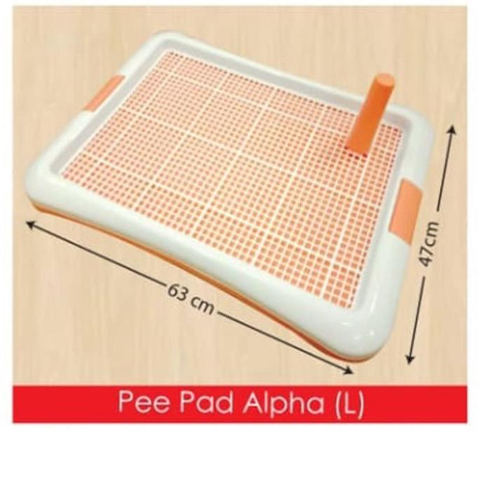Grosir Pet Toilet Pee Pad Alpha L 63X47Cm Tempat Pipis/Bab Anjing Dog Toilet
