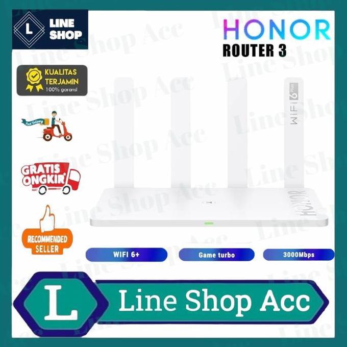 HUAWEI HONOR Router 3 Wifi 6 Dual Core 3000Mbps Gigabit Port 2.4