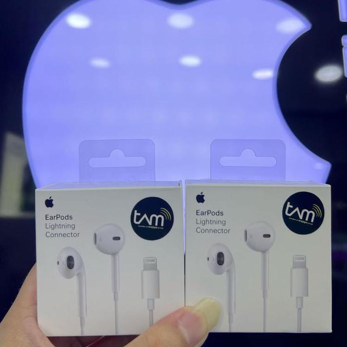 TERMURAH - Earpods iPhone USB to Lightning Original Resmi TAM / iBox