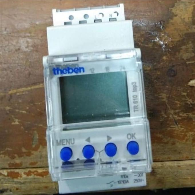 TERBARU - Theben Timer Digital TR610 TR 610 TOP 3 TOP3
