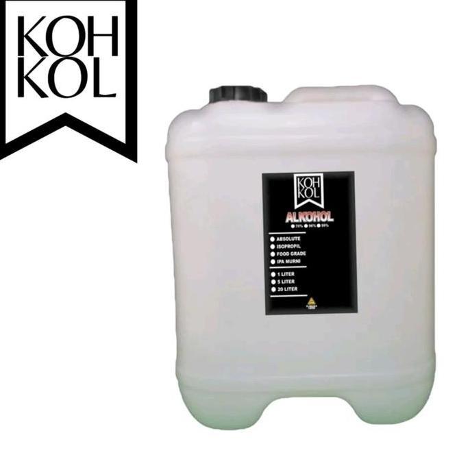BEBAS ONGKIR - alkohol 96% 20 liter Cairan