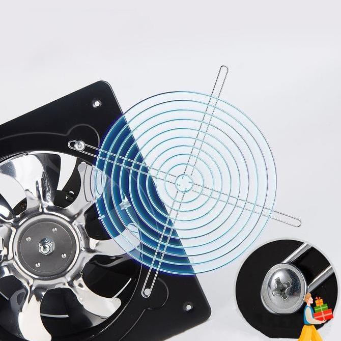 COKRODJOYO Exhaust Fan 6 INCH/Exhaust fan/ exhaust dinding/ kipas ventilasi udara/ blower Exhaust Fa