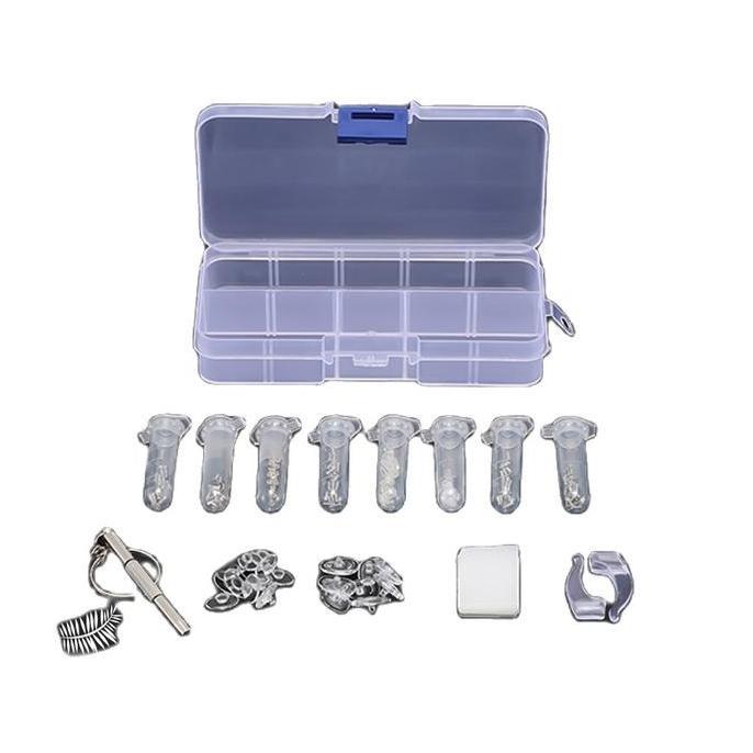 WHESTLI Obeng Kacamata Set Lengkap / Baut Kacamata Set / Bantalan Hidung Kacamata Dan Pengait Teling