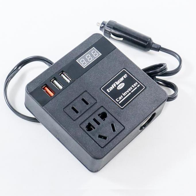 Taffware Car Power Konverter Fast Charging Inverter 100W