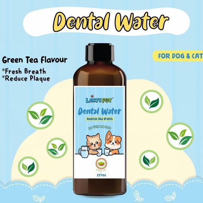 DENTAL WATER + WILD ALASKAN SALMON OIL LERYS