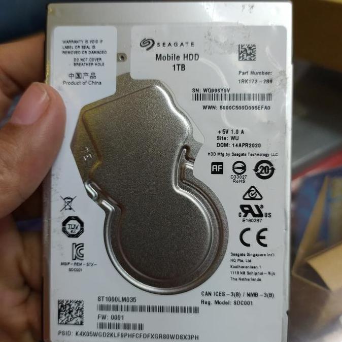 TERLARIS - HARDISK INTERNAL LAPTOP SEAGATE 1TB