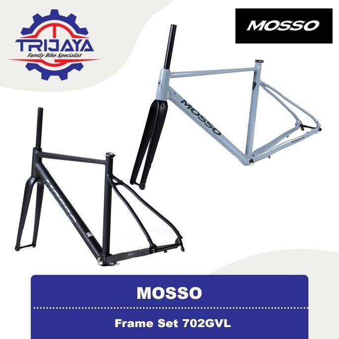 Bikes Mosso 702Gvl Frame Set Sepeda Gravel [700C] Alloy