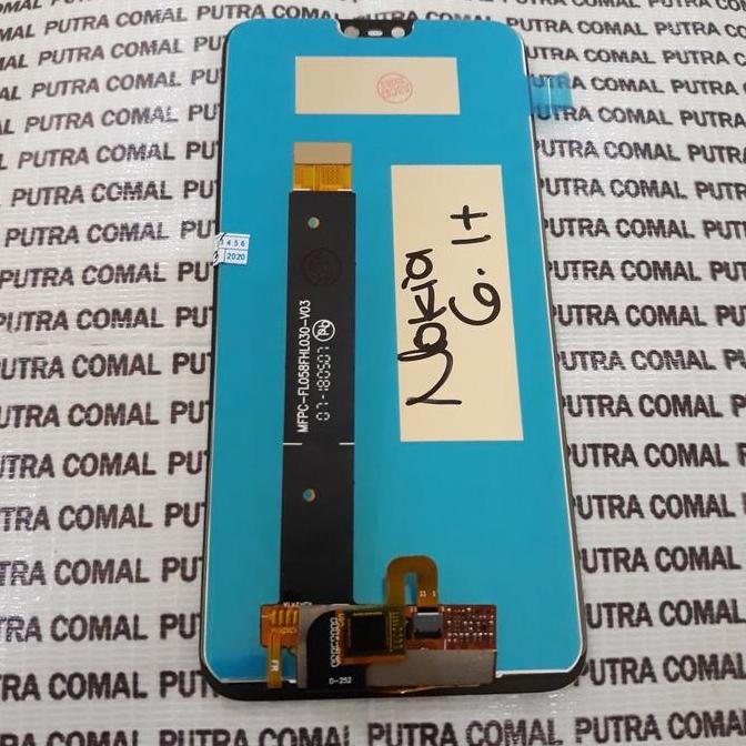 TERMURAH - LCD TOUCHSCREEN NOKIA 6.1+ NOKIA 6.1 PLUS NOKIA X6 ORIGINAL IMPORT