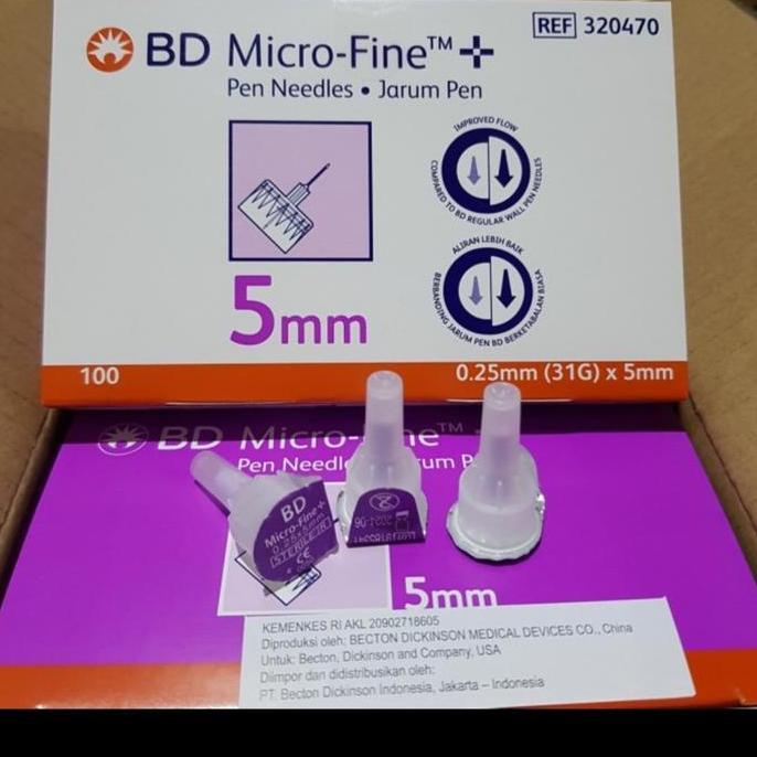 TERLARIS - Jarum Insulin 5mm/Jarum Insulin Microfine BD 31Gx5mm