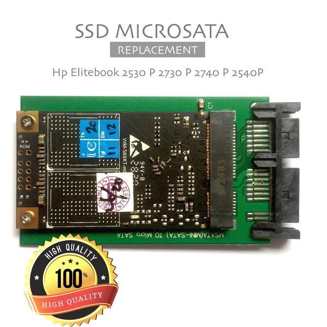 TERLARIS - SSD HP Elitebook 2540 2740 Sony Vaio 256GB Replacement SSD Microsata