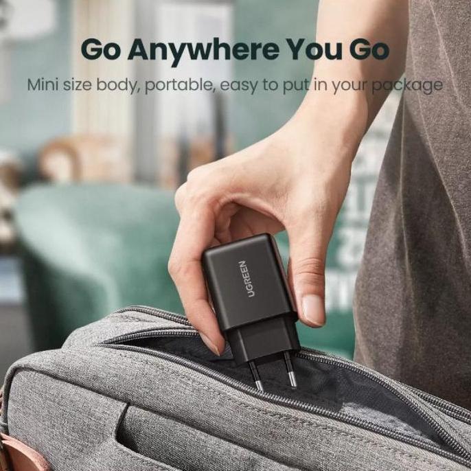 Ugreen 18W USB Charger With MFi Lightning Cable For Iphone 13 12 11 XR