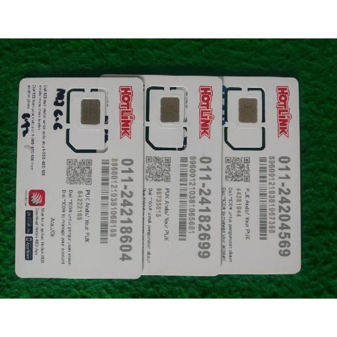 KARTU PERDANA HOTLINK MALAYSIA 