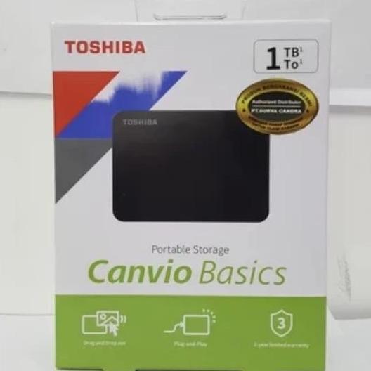 Harddisk Hardisk Eksternal TOSHIBA CANVIO 1TB / 1 TB