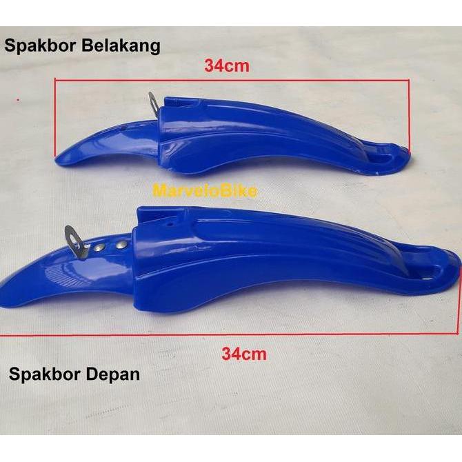 Promo Fender Spakbor Sepeda Lipat Bmx Mini 16-18-20 Inch Inter Plastik Cod