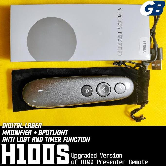 Avatto H100 Digital Laser Spotlight Magnify Wireless Presenter Pointer