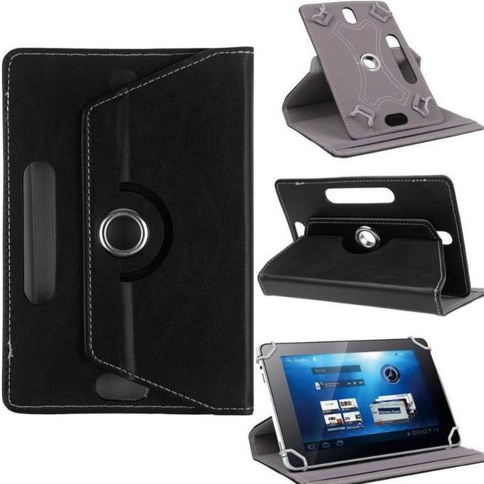 Olike Edu Tab Tablet Edutab E1 8 Inch Inci Rotary Case Leather Flip