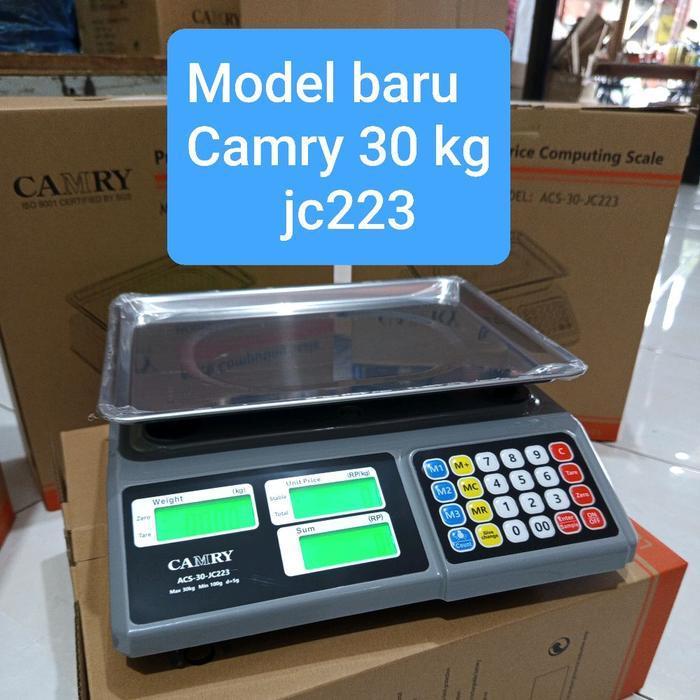 Timbangan Laundry,Buah Digital Camry 30 kg Acs / Timbangan Camry 30 kg Digital Harga