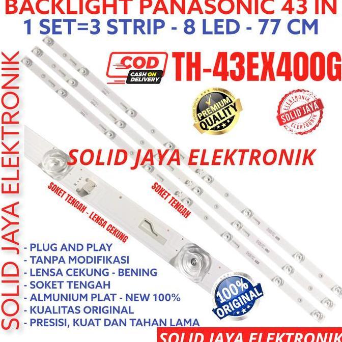 BEST PRICE - BACKLIGHT TV LED PANASONIC 43 IN TH43EX400 TH43EX400G LAMPU BL 43EX 8K