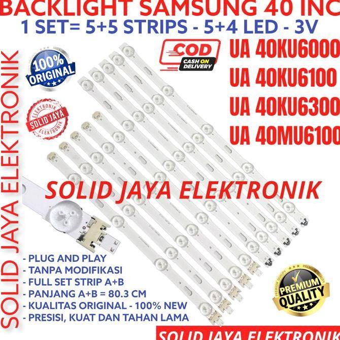BIG SALE - BACKLIGHT SAMSUNG UA-40KU6300 UA-40MU6100 UA40KU6300AK UA40MU6100AK