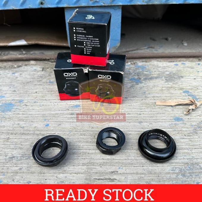 Promo Kom Fork Head Part Set Oxo B6 22.2 Mm Standar Sepeda Bmx Lipat Minion Fixie Gunung Mtb Cod