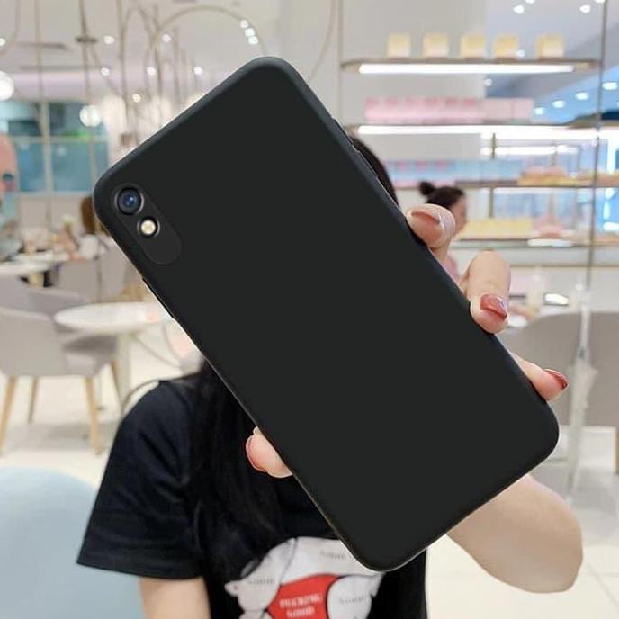 Soft Case Xiaomi Redmi Redmi 9A Casing Premium Black Matte Redmi 9A