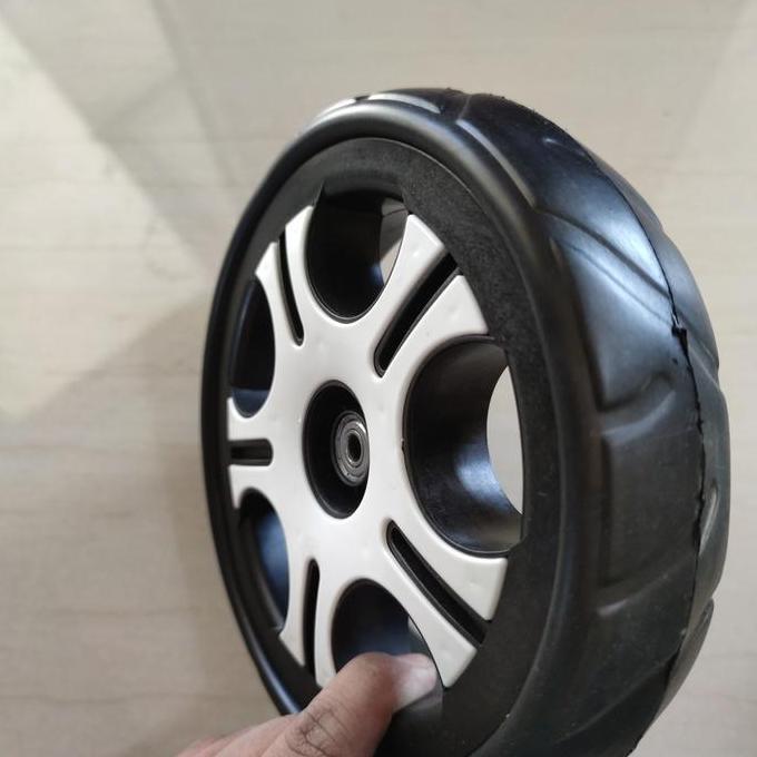Promo Ban Velg Belakang Sepeda Anak Roda Tiga Genio Aviator Hitam Putih Cod