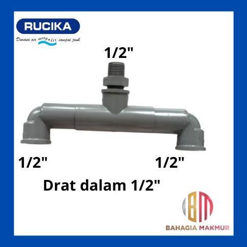 Waterwagen- Rucika  Konektor Keran Cabang Dua Arah