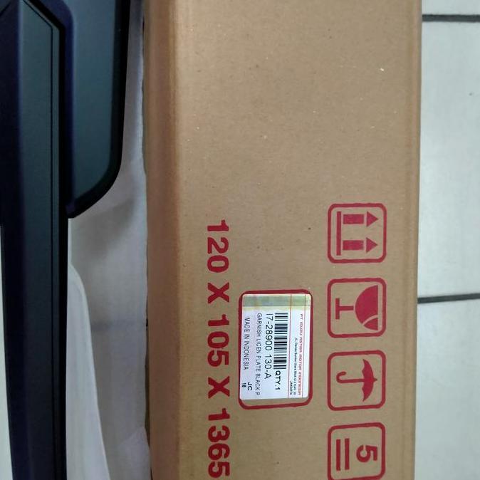 garnis linsence plat nomor belakang Isuzu panther original