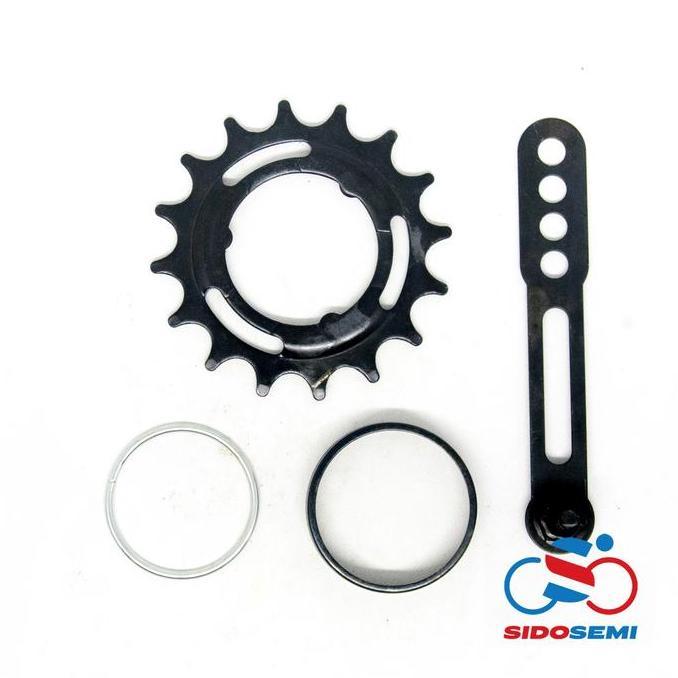 Promo Rem Torpedo Sepeda Fixie BMX Lubang 36 Gir 16T United Hitam Diskon