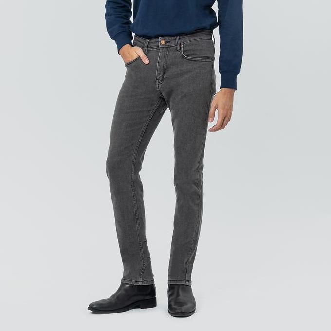 jasilbeny - edwin jeans - celana jeans barca grey used pria slim fit stretch denim 13.5 oz celana pa