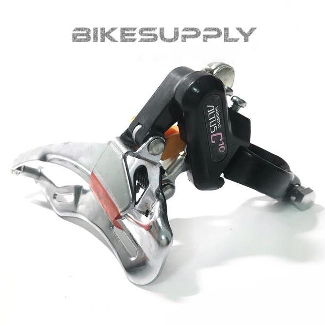 Promo FD Shimano Altus C10 Tipe CT10 Made in Japan Diameter Clamp 28.6 mm Tarikan Bawah Down Pull Di