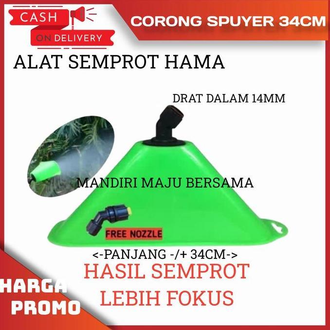 SPUYER / NOZZLE SPRAYER / NOZLE PLASTIK CORONG ANTI ANGIN BESAR