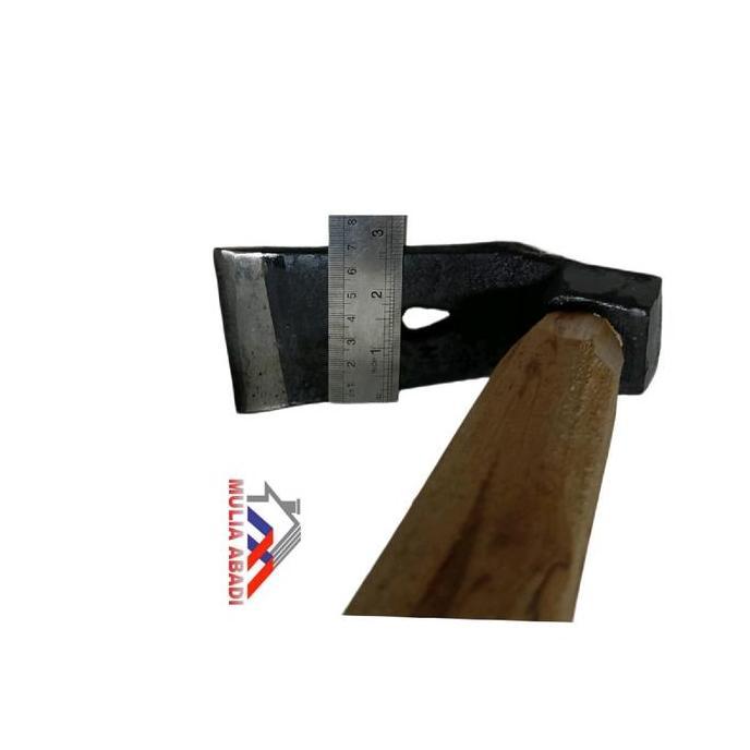 Rimbas + gagang kayu set / petel cangkul cap ayam jago