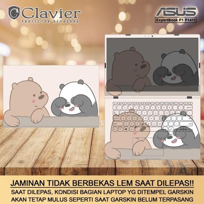 TERBARU - Cover Garskin Laptop Asus ExpertBook P1 P1411 P1411C P1411CM P1411CMA