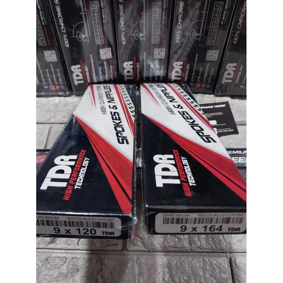 jari-jari TDR Sepaket Depan Belakang TDR Ring velg 17/khusus velg 17 TDR Original all motor