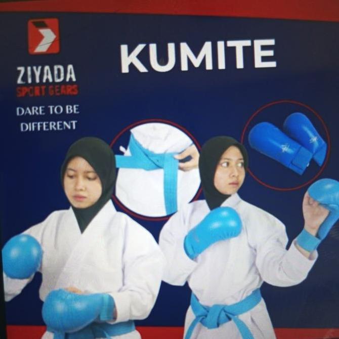 Promo Alat Kumite Model Baru Set Pertandingan Karate Lengkap Merk Ziyada