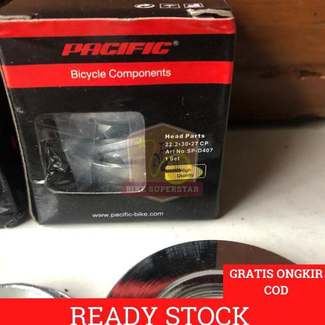 Promo Kom Fork Head Part Set Pacific D407 22.2 Mm Standar Sepeda Bmx Lipat Cod