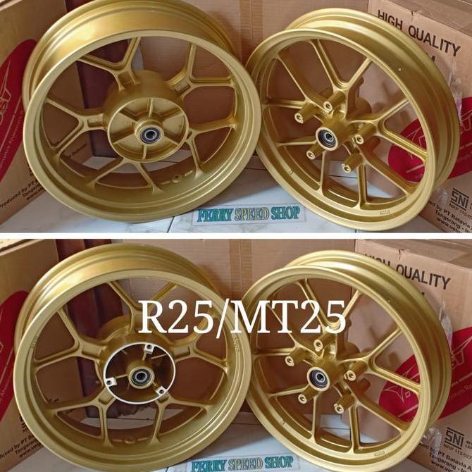 Velg racing v rossi / Sprint new cobra R25 Mt25 / Pelek rossi R25 Mt25